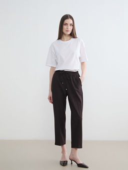 Beli Lastikli Kad?n Pantolon