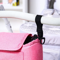 Сумка-органайзер для коляски, цвет розовый - Simaland фото 2