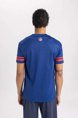 DeFactoFit Футболка стандартного кроя с круглым вырезом и короткими рукавами NFL New England Patriots  фото 8