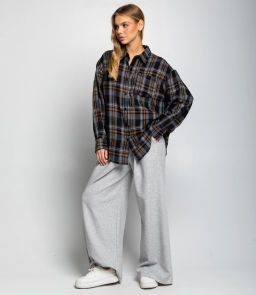 Рубашка #КТ225 (5), графит - Dommod фото 4