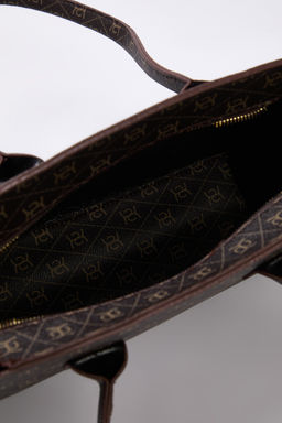 Kahverengi Kad?n Midi/Orta Boy Omuz Cantas? TAKAW26OC00050