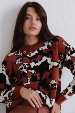 10039 Свитер коричневый - Martichelli фото 19