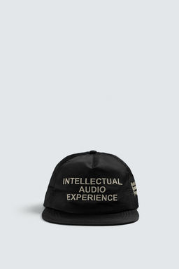 GORRA VISOR PLANO BORDADO / Negro - Zara фото 5