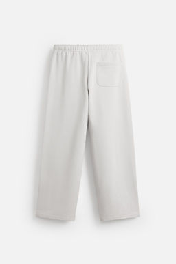 WIDE-LEG JOGGER TROUSERS - Zara фото 8