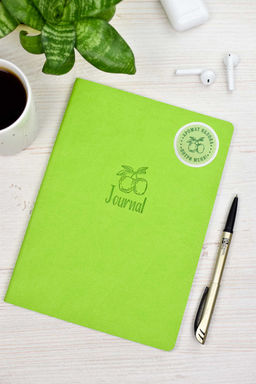 Записная книжка, А5+, арт. 52903/ 15 ШАГРЕНЬ ЗЕЛЁНЫЙ С АРОМАТОМ ЯБЛОКО - Феникс+ фото 5