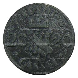 20 пфеннигов 1920 года Германия  Нотгельд  Кассель