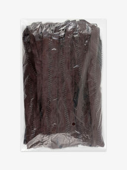 Цена за 10 шт. Молния «Трактор», №8, разъёмная, 2 замка, замки автомат, 120 см, коричневая