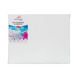 Холст грунтованный на подрамнике VISTA-ARTISTA PLMG-2430 100% лён 24 х 30 см 390 г/кв.м 2 шт Залесский среднезернистый