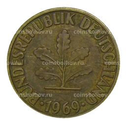 10 пфеннигов 1969 года G Германия