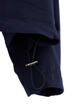 Lacivert Oversize Kap__onlu Yazl_k Ceket Mont TWOAW27MO00094 - Trendyolmilla фото 6