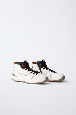 SPORTY HIGH-TOP SNEAKERS