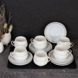 Набор кофейный 12 пр 100 мл Ришелье, фарфор арт. CF/ FY21001 (729944)