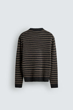 STRIPED WOOL - YAK JUMPER - Zara фото 7