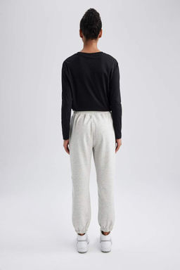 Длинные спортивные штаны стандартного кроя DeFactoFit с карманами фото 6