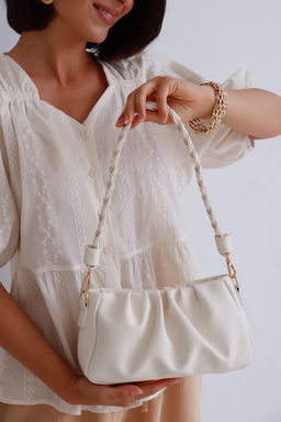 Martichelli Блуза кремовая  фото 3