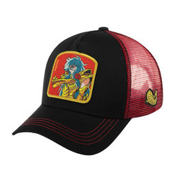 Бейсболка CAPSLAB арт. CL/SAI/1/PIS Saint Seiya Pisces (черный / красный)