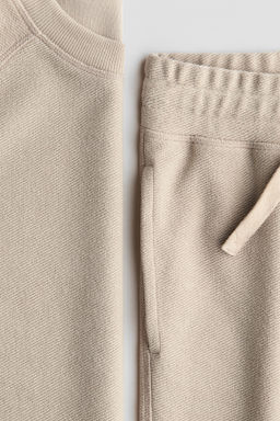 Conjunto de sudadera y joggers con textura - H&m фото 2