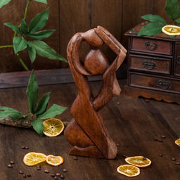 Сувенир «Пара Наслаждение», 30×15×4 см, дерево, коричневый