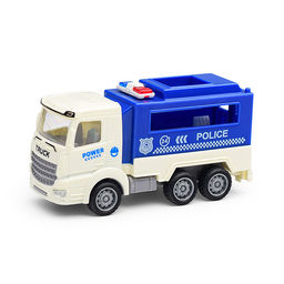 Машина "Транспортёр" р/у, 27 MGz, с одной спасательной машиной, в коробке