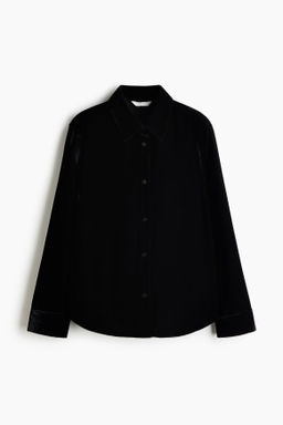 Camisa de terciopelo