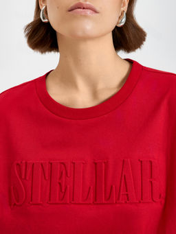 10200510128 Футболка жен. Lungarno красный - Concept club фото 3