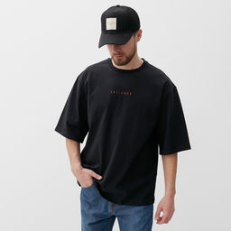 Футболка мужская MIST Est., размер 48, черный