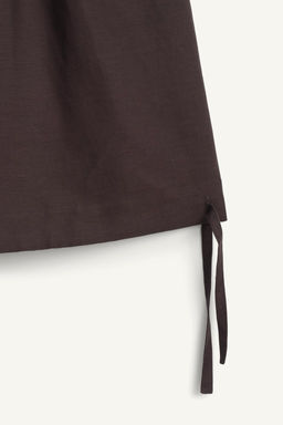 LIMITED EDITION LYOCELL-LINEN BERMUDA SHORTS - Zara фото 9