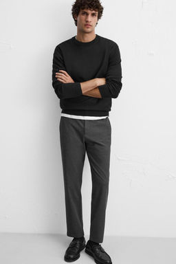 TEXTURED COMFORT TROUSERS - Zara фото 48