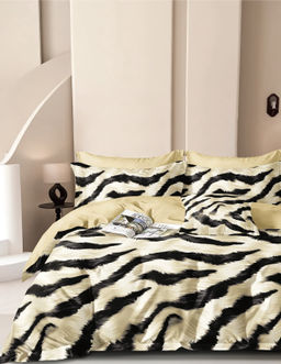 Постельное белье сатин элит на молнии - Пенелопа 2 сп. с Евро простыней (нав.70х70)