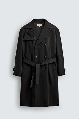TRENCH WATER REPELLENT MANTECO® ORIGINS / Negro - Zara фото 8