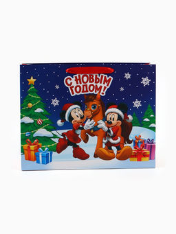 Пакет подарочный С Новым годом!, L 31 ? 40 ? 11.5 см
