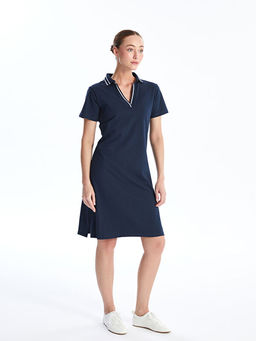 Polo Yaka Pike Elbise