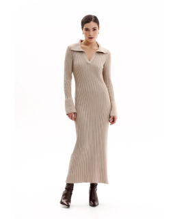 Платье THE VERY 2412 жемчужный  фото 30