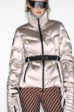 ANORAK ACOLCHADO 80% PLUM?N 20% PLUMA WATER RESISTANT WINDPROOF RECCO® TECHNOLOGY SKI COLLECTION / Cava - Zara фото 3