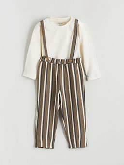 ?izgili Erkek Bebek Ti??rt ve Pantolon