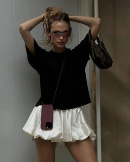 Юбка баллон с шортами