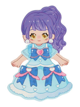 Магнитный набор "Модница" блестящий