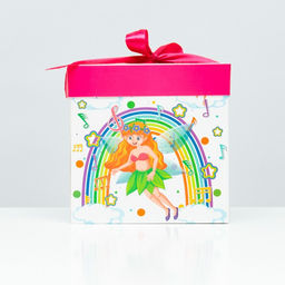 Цена за 12 шт. Коробка Самосборная Детская Фея 15х15х15 см - Simaland фото 2