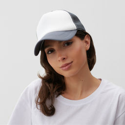 Бейсболка с сеткой MINAKU, серый, размер 56-58