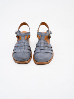 Босоножки 5035.23663bе.Вакса серая +коричневый