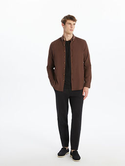 Slim Fit Uzun Kollu Arm?rl? Erkek G?mlek