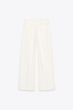 WIDE-LEG TROUSERS WITH DARTS - Zara фото 5