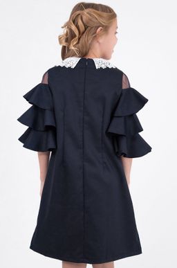 Школьное платье с добавлением вискозы для девочки Happyfox