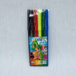 Цена за 5 шт. Фломастеры 6цв. в ПВХ уп. (1871-6)