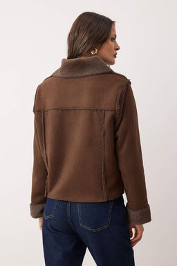 Koyu Kahverengi Regular Mont TWOAW26MO00166 - Trendyolmilla фото 4