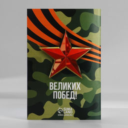 Цена за 2 шт. Блокнот с раскраской А6 и шариковая экоручка 23 февраля: С днем защитника отечества - Artfox фото 4