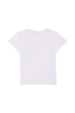 Детская белая футболка с круглым вырезом Неожиданная скидка в корзине - U.s. polo assn фото 4