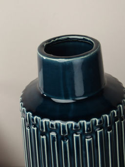 Ваза 38 см черная / WRF-196 /уп 6/в индивидуальной упаковке - Галеонтрейд фото 3