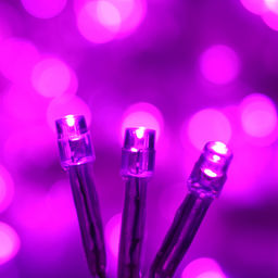 Электрогирлянда-занавес 6*3м, 640 ламп, розовый