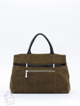 Сумка женская кожаная 91156SMS army green Velina Fabbiano-Safenta